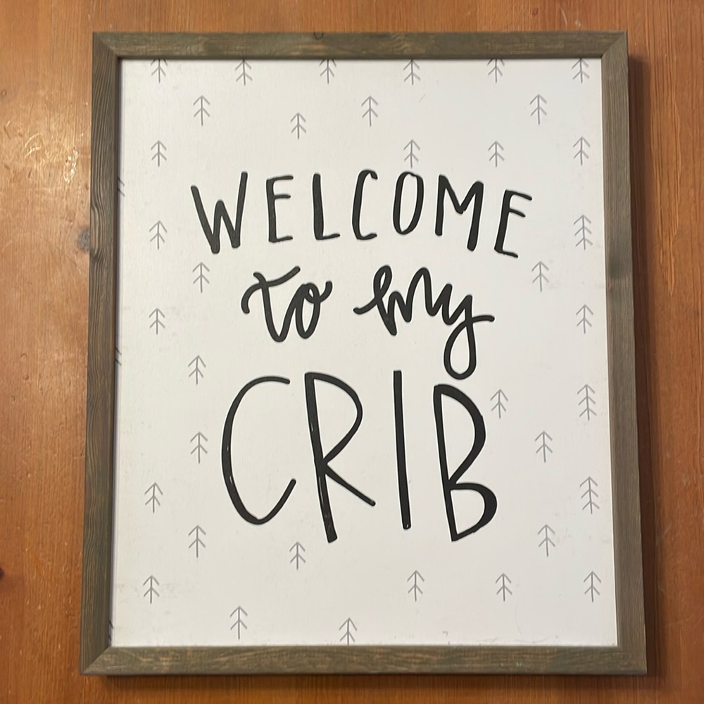Nursery hanging picture
